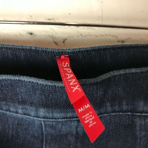 Spanx Jean-ish Ankle Leggings Size Medium - Picture 3 of 6